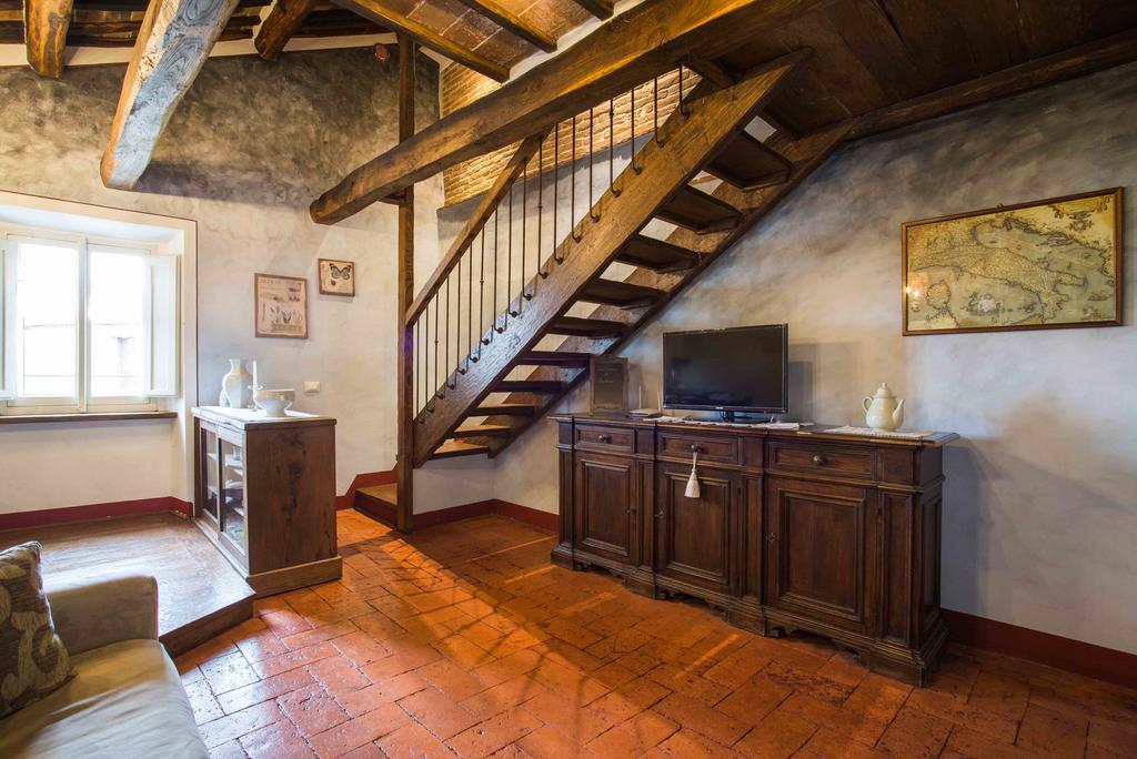 Domus Ghibellinae- Fonte Di San Benedetto Apartment Cortona Ngoại thất bức ảnh