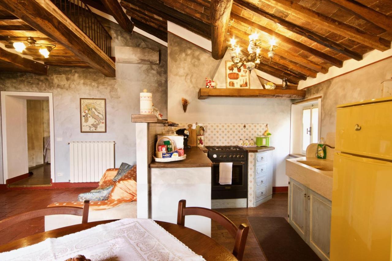 Domus Ghibellinae- Fonte Di San Benedetto Apartment Cortona Ngoại thất bức ảnh
